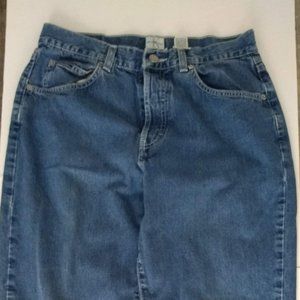 CK Vintage Style Mom Jeans with Button Fly 90s